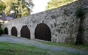 Zufahrtsbrücke am Schloss Nossen